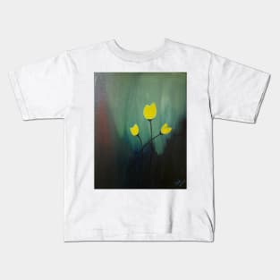 Tulip Yellow Tulip Kids T-Shirt